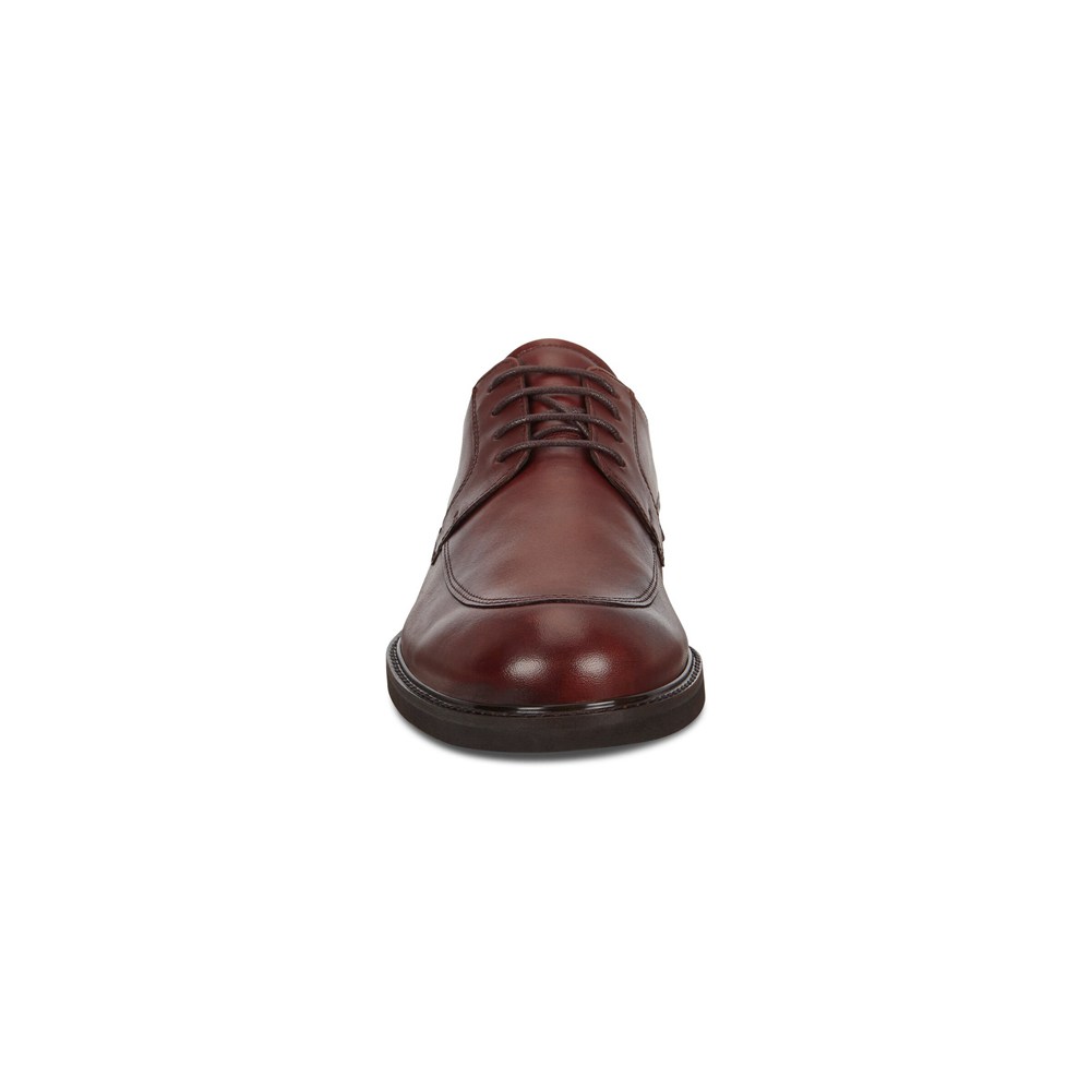 Zapatos De Vestir Hombre - ECCO Vitrus Iii - Marrom - TCF328479